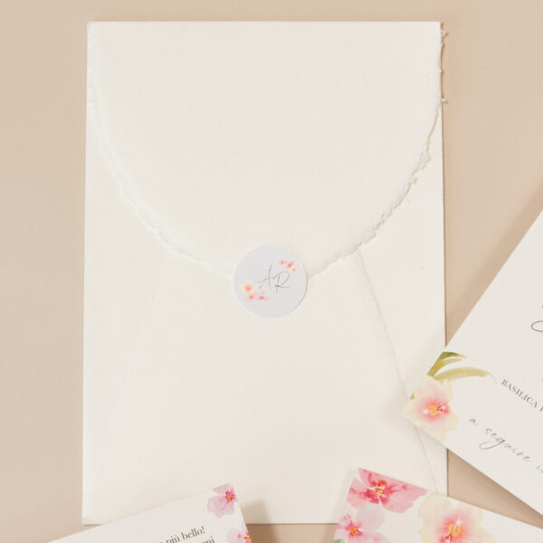 Partecipazione Matrimonio Orchidee - immagine 3
