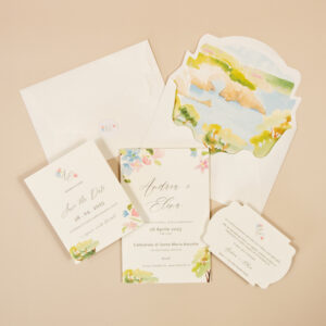 Partecipazione Matrimonio Mediterraneo