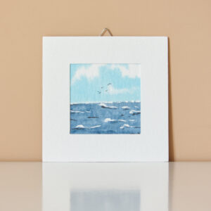 Quadretto Acquerello Mare d'Estate