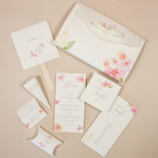 Partecipazione Matrimonio Orchidee - immagine 6